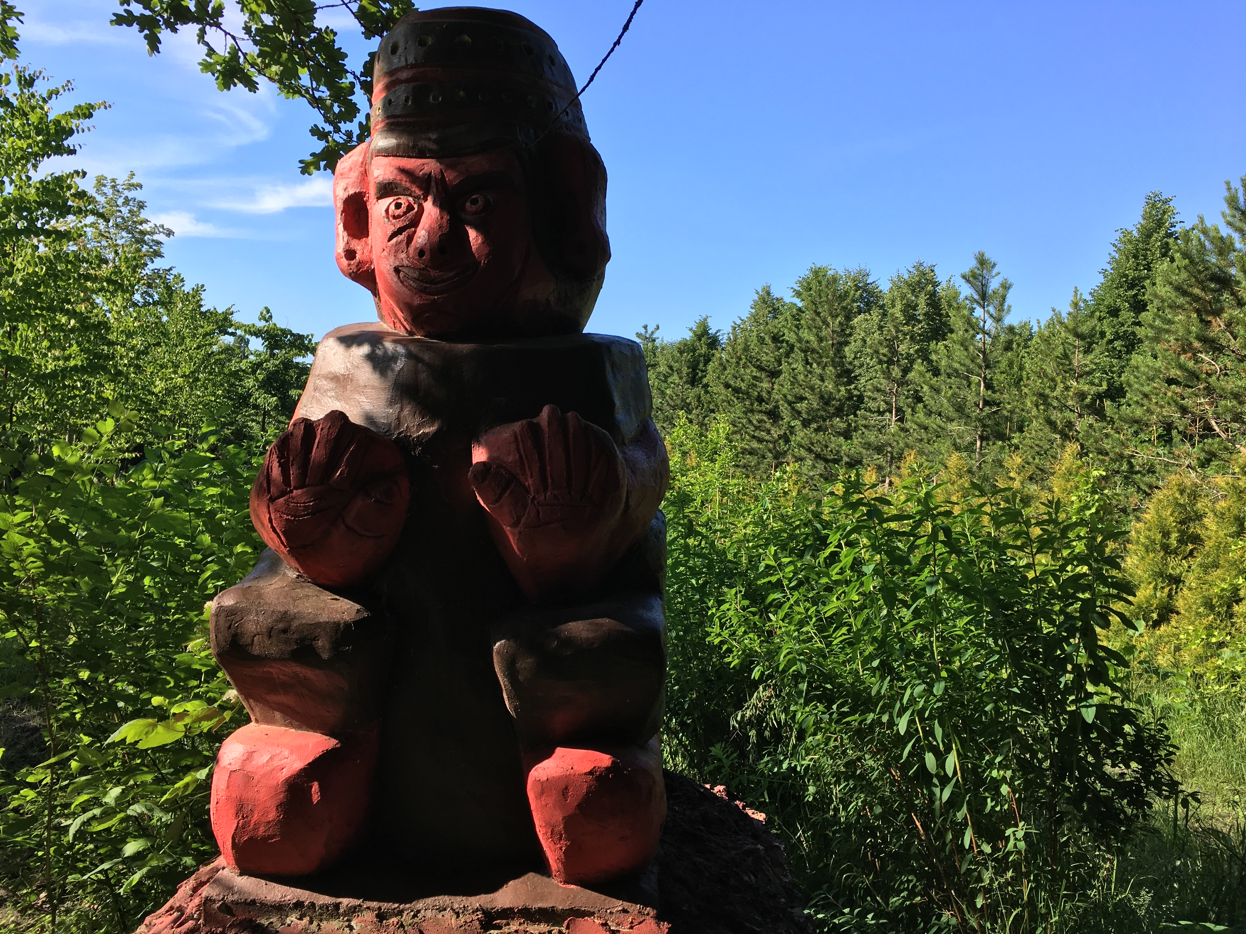 Figuren im Volkspark Jungfernheide - Berlin