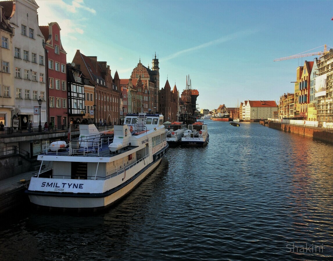 Gdańsk - An der Uferpromenade