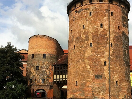 Gdańsk - Gotischer Wehrturm aus dem 14. Jahrhundert