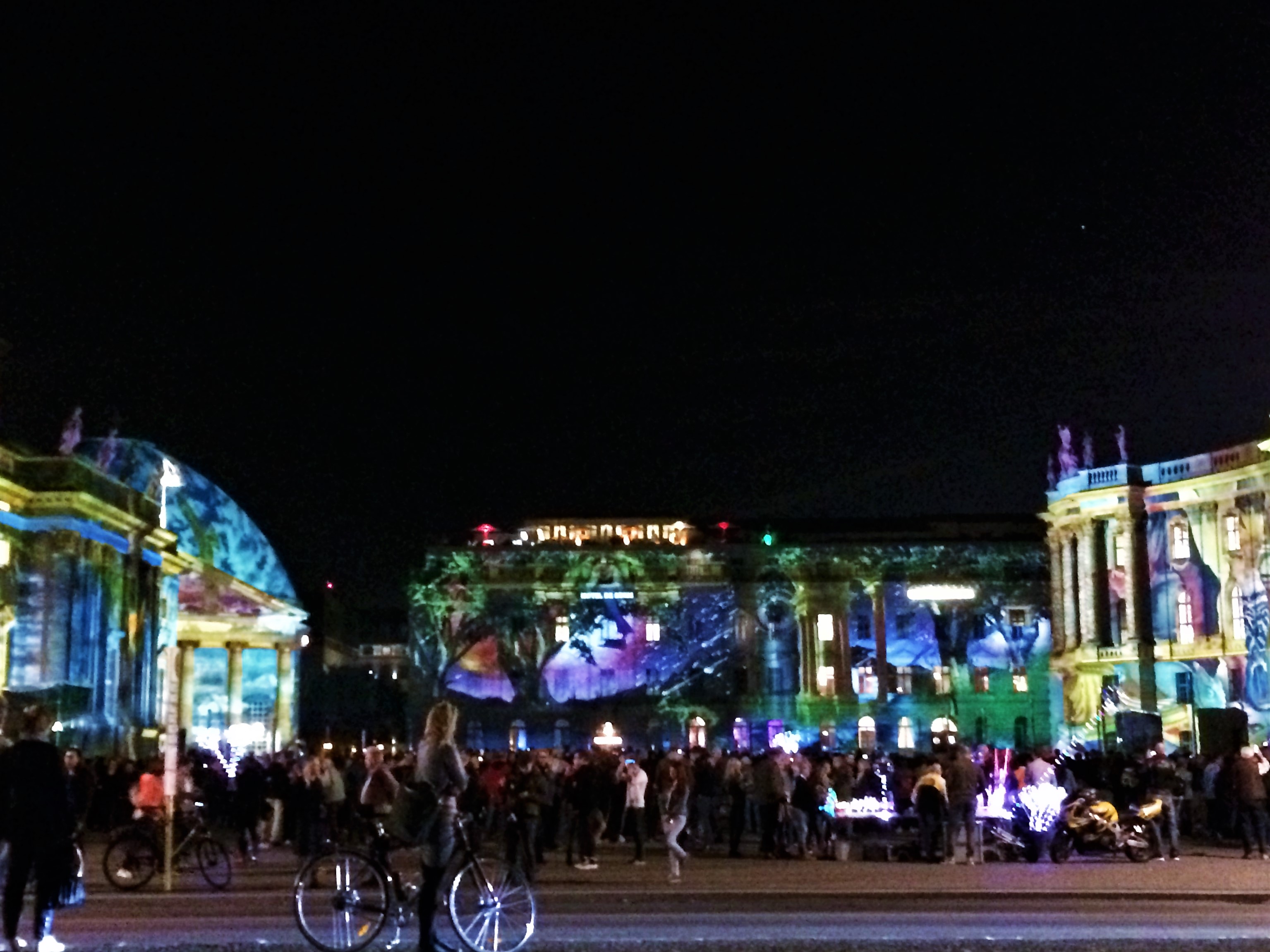 Festival of Lights - Humbold Universität - Bebelplatz