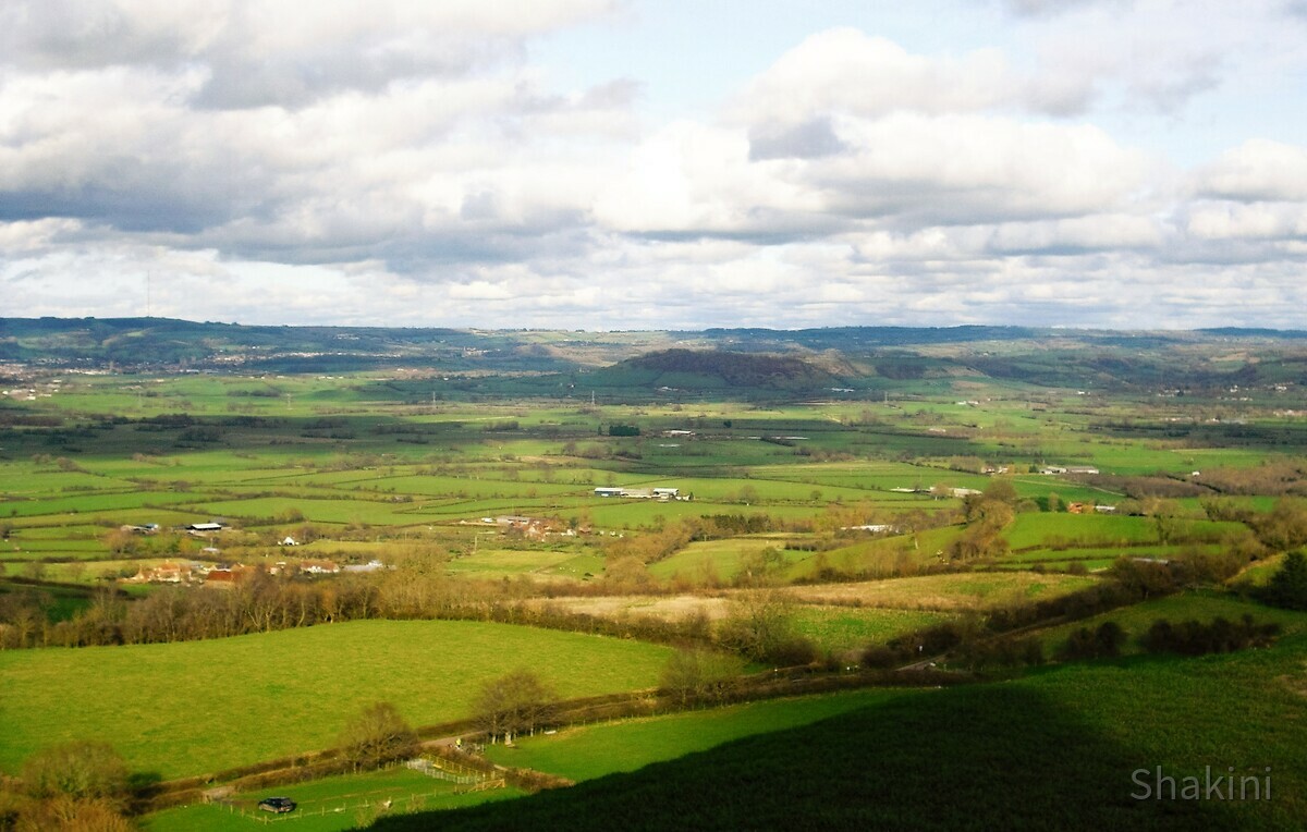 Glastonbury Tor - Die Grafschaft Somerset