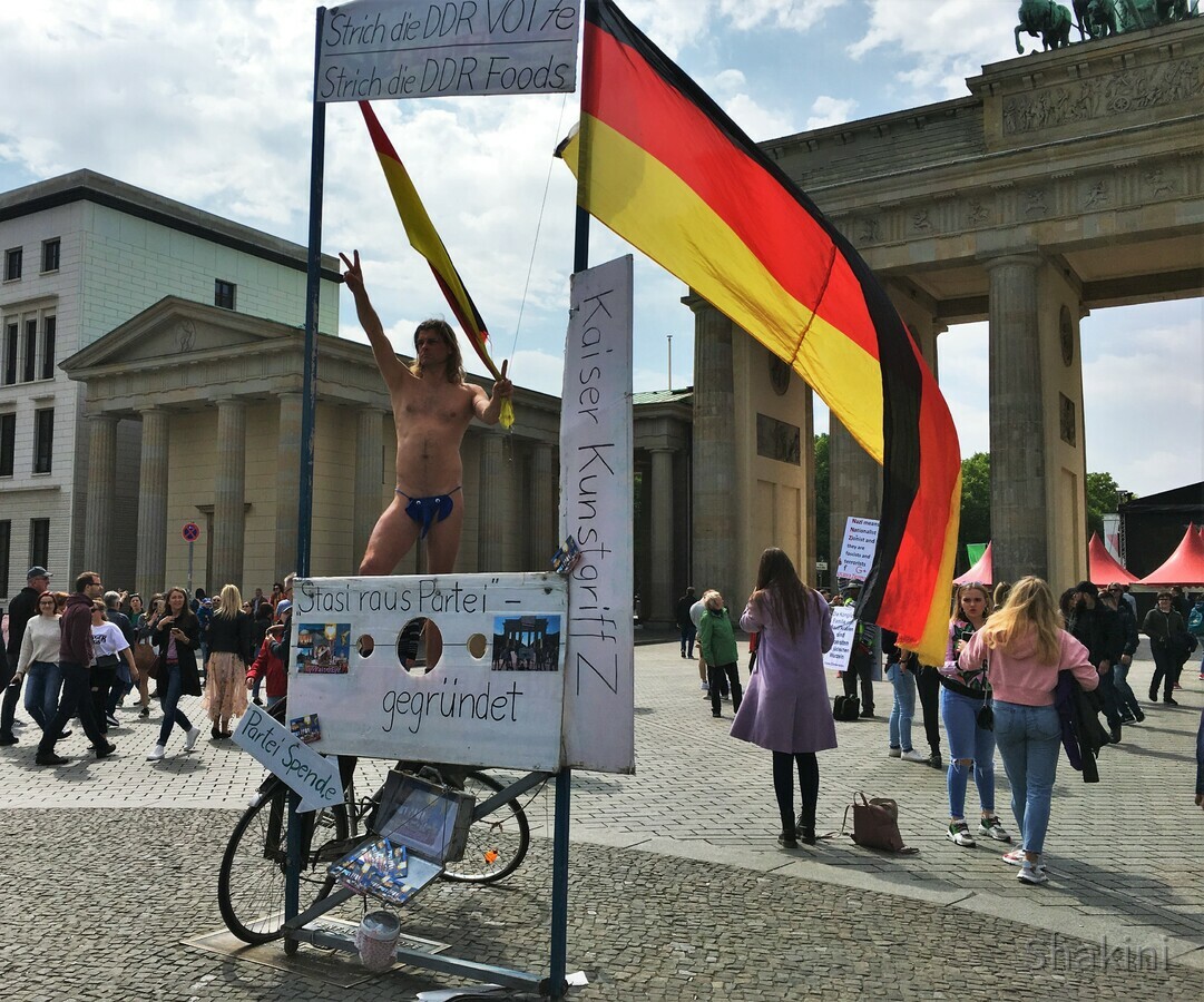 1Mai Demo - Brandenburger Tor