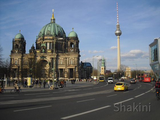Berliner Dom und Berliner Fernsehturm