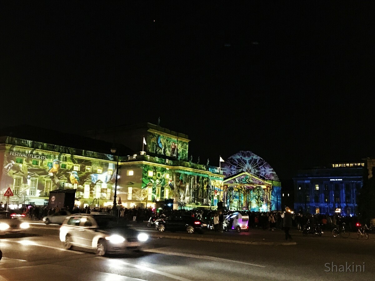 Festival of Lights auf dem Bebelplatz