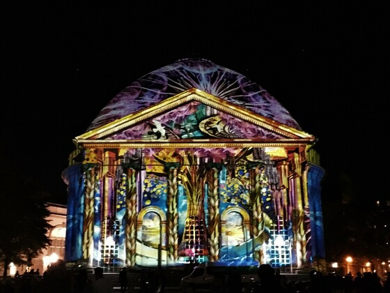 Festival of Lights 2019 - St.-Hedwigs-Kathedrale am Bebelplatz