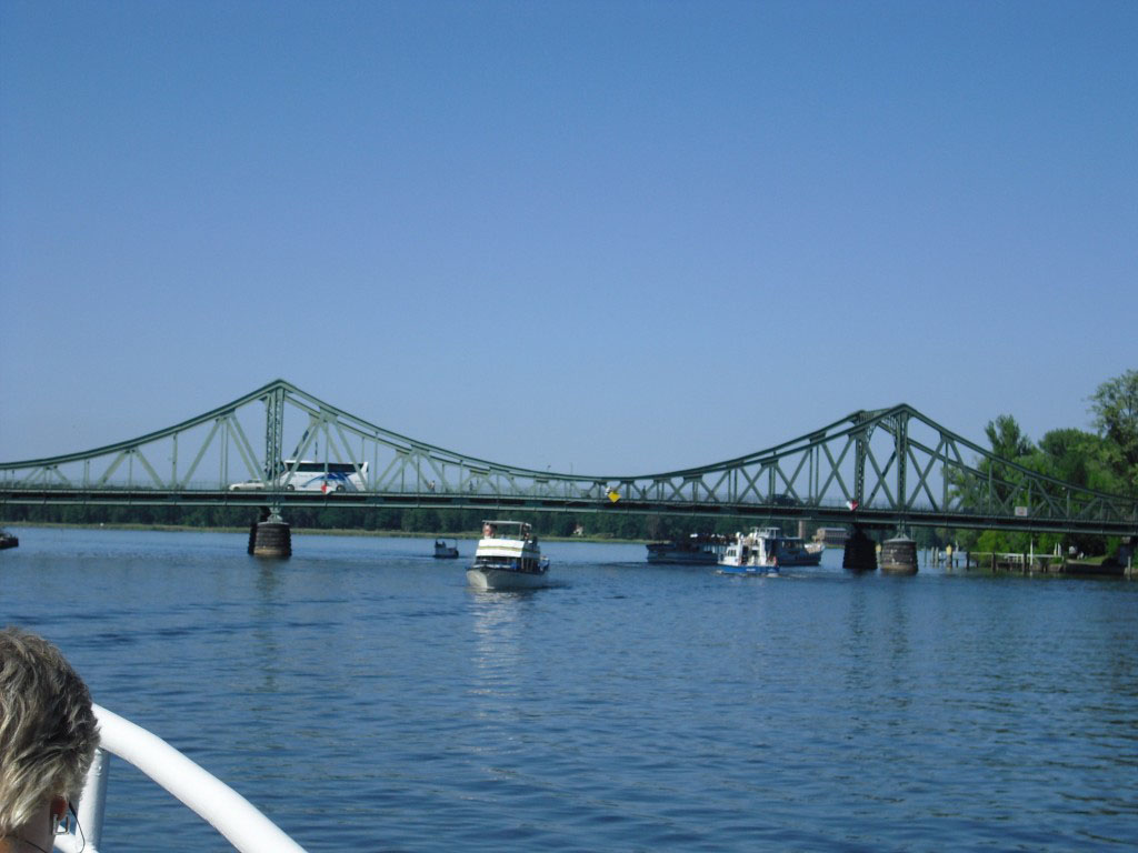 Glinicker Brücke zwischen Berlin und Potsdam