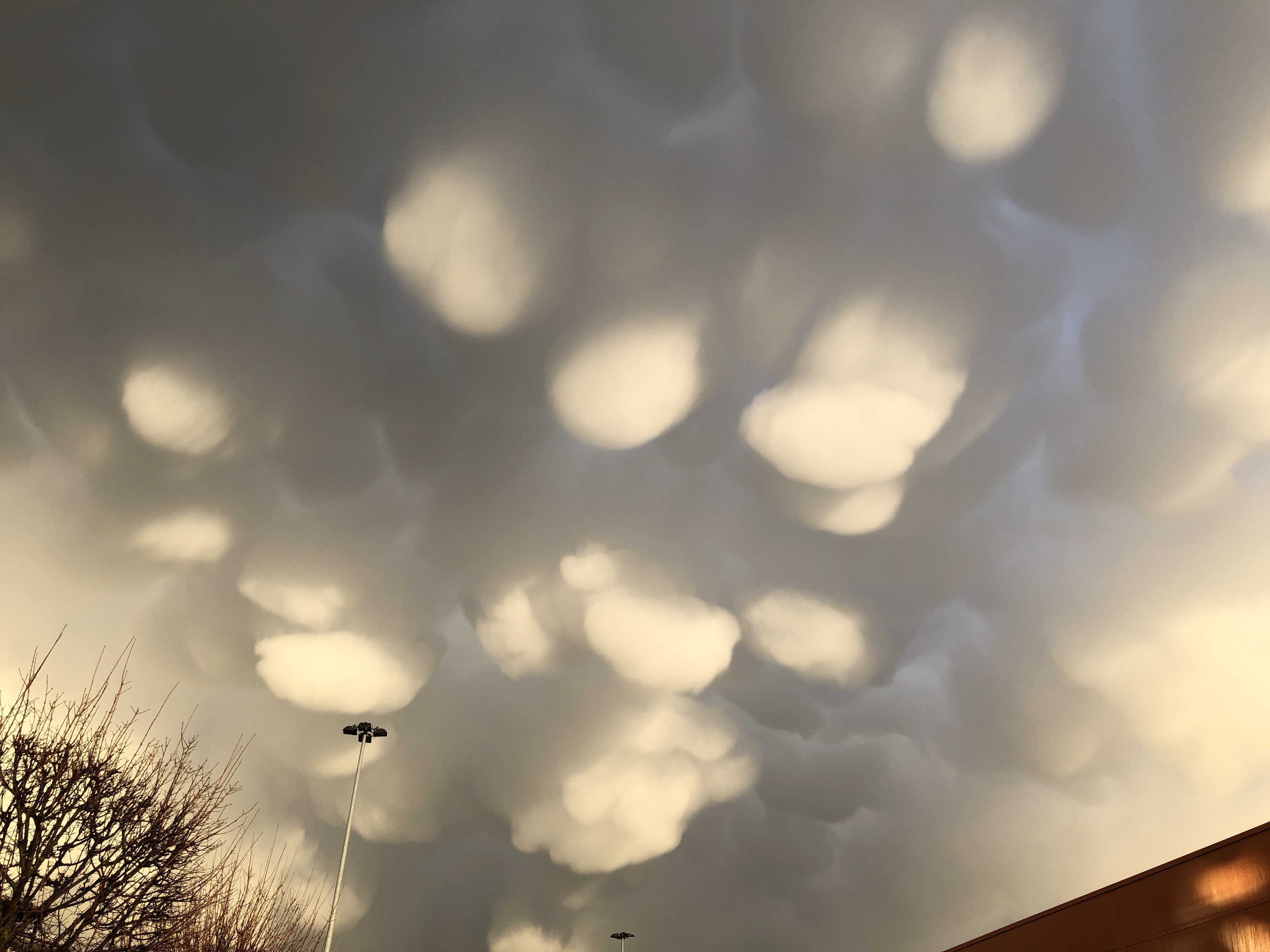 Mammatus Wolken