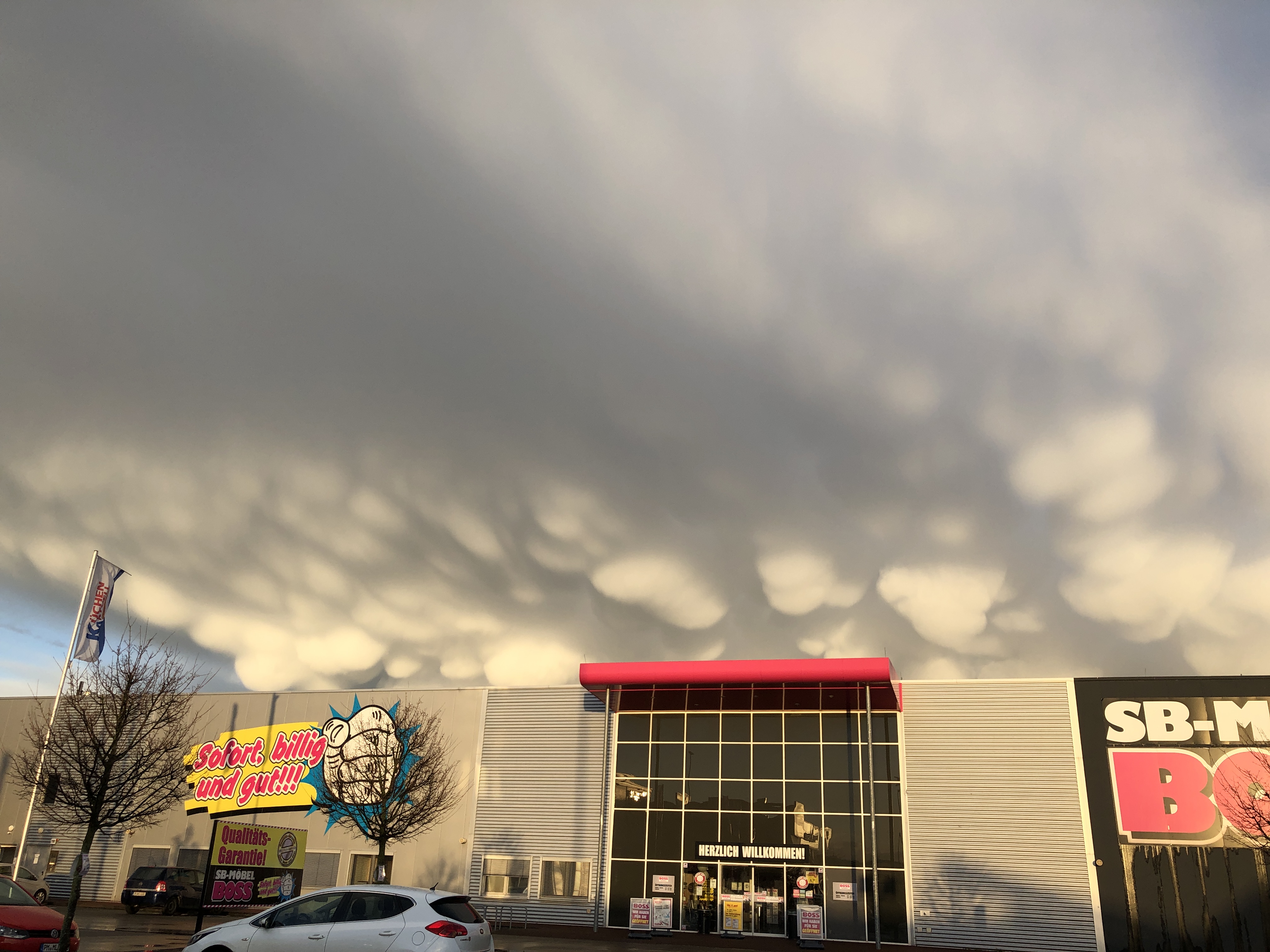 Mammatus Wolken – Brüste am Himmel