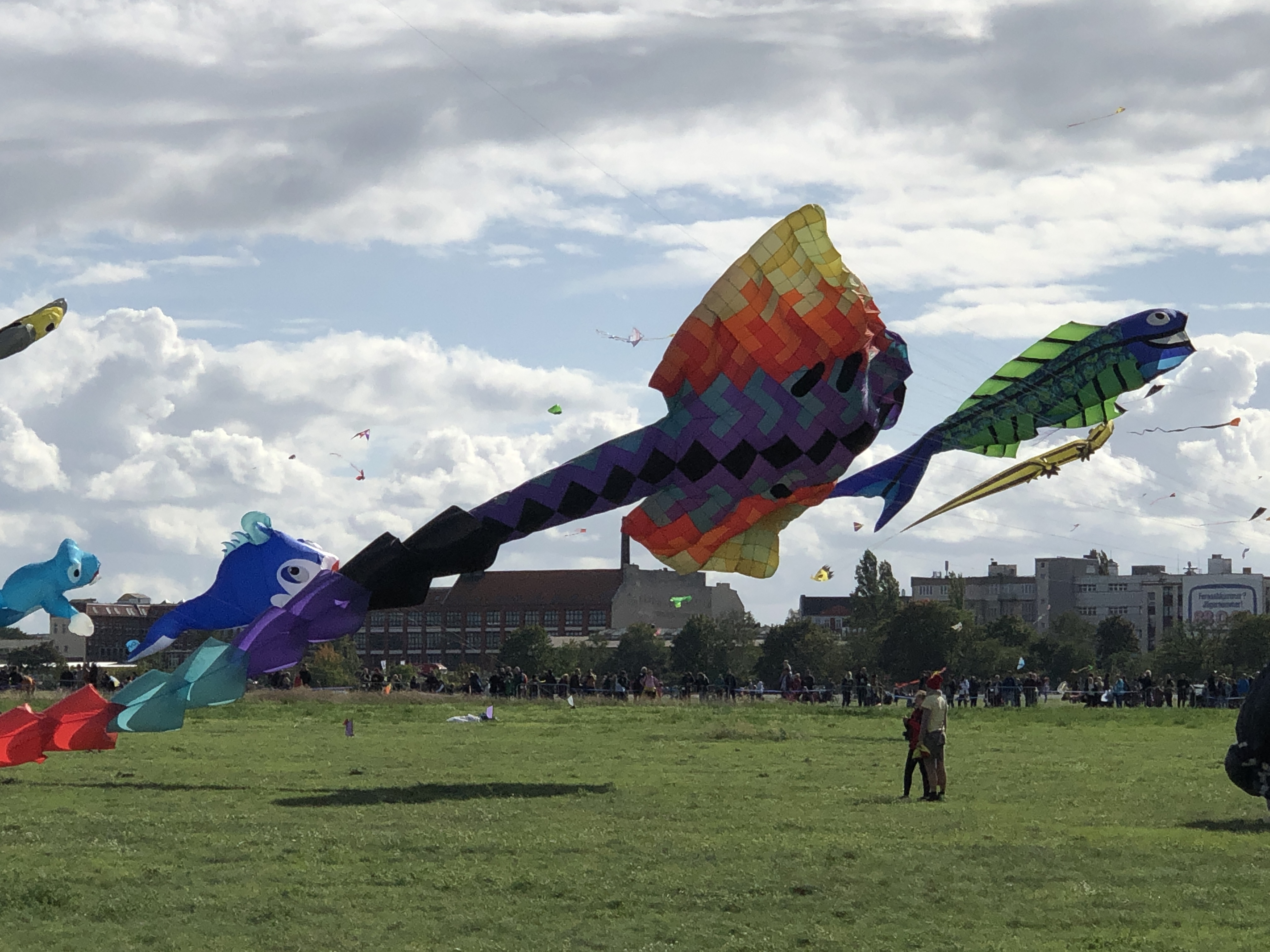 Riesendrachen Festival am Tempelhofer Feld - Berlin