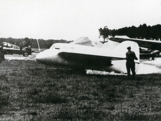 Erster Flug des ersten Düsenflugzeugs der Welt DFS 194 - 1940 Peenemünde