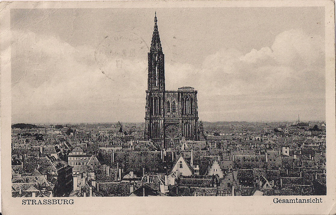 Postkarte - Heimatpost - Strassburg - 2. Weltkrieg
