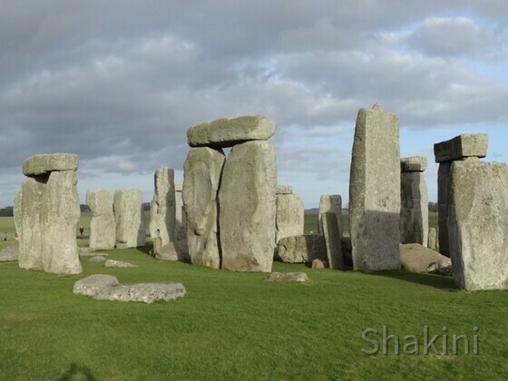 Stonehenge - Mit Besuchern