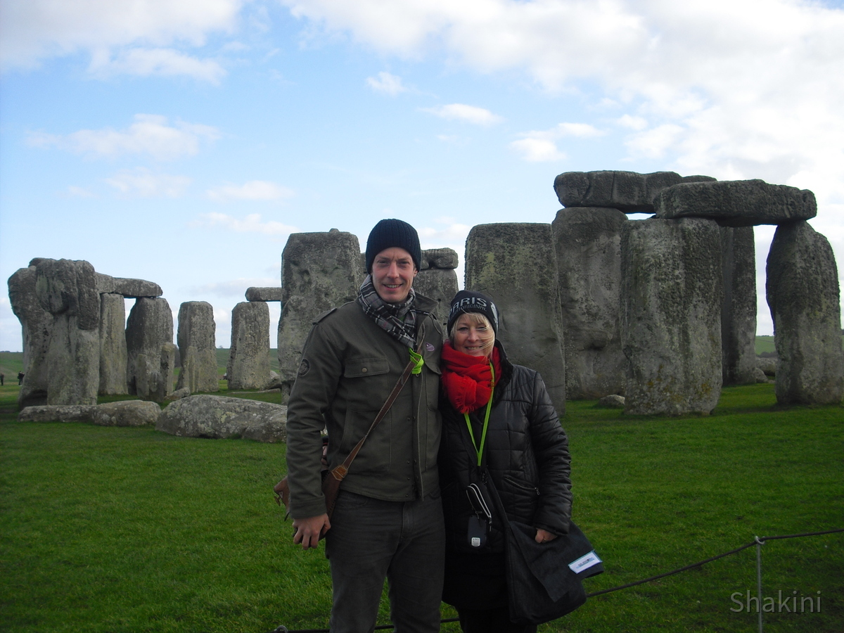 Stonehenge - Shakini mit Sohn