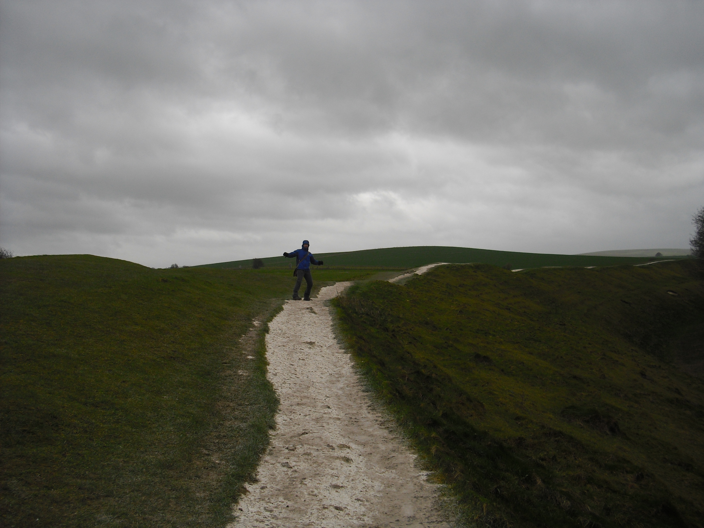 Avebury - Äußerer Steinkreis mit Sven