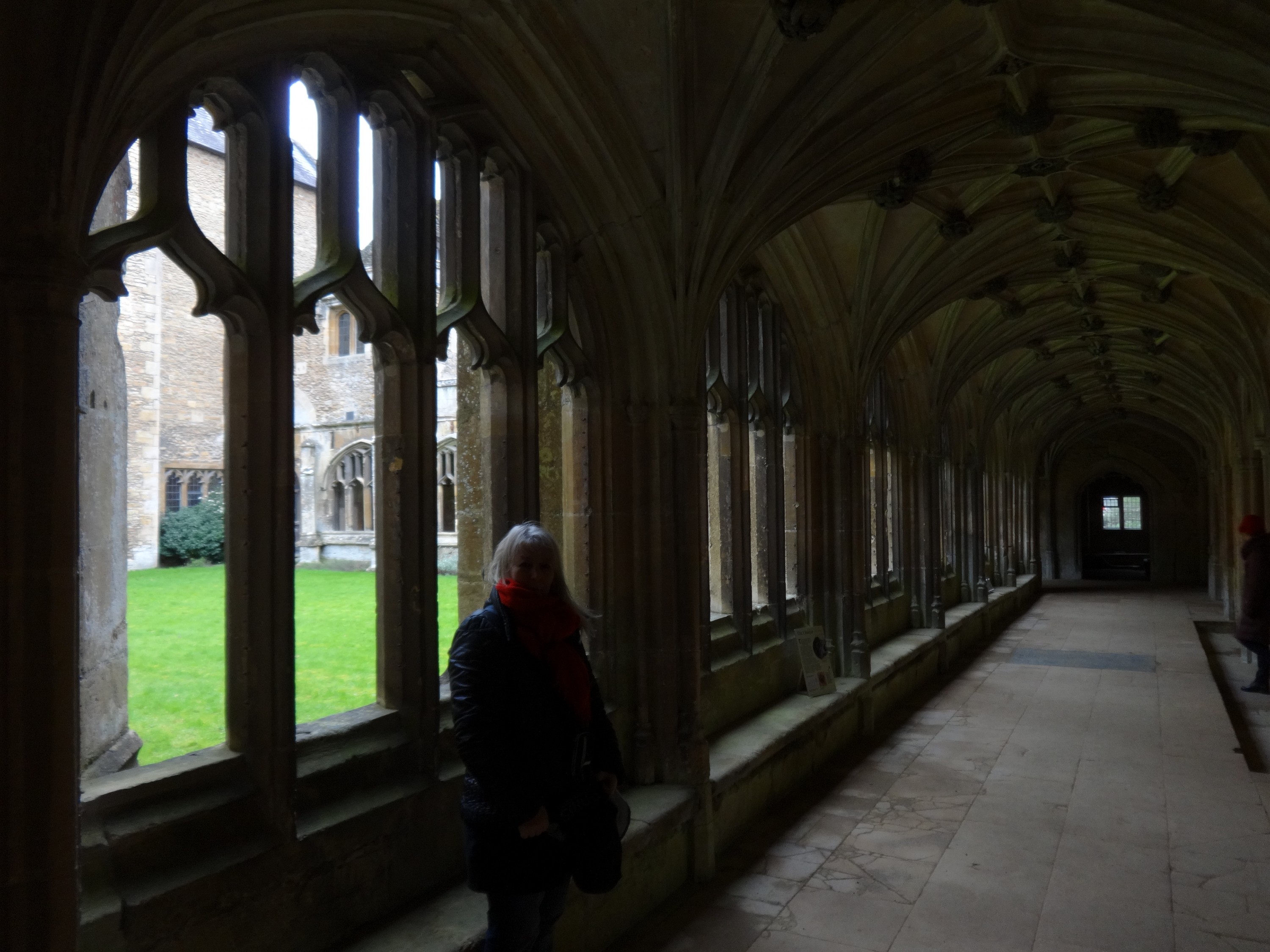 Lacock Abbey - Kreuzgänge - Filmkulisse für Harry Potter Filme