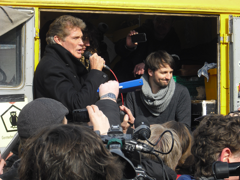 David Hasselhoff - Berlin - East Side Gallery