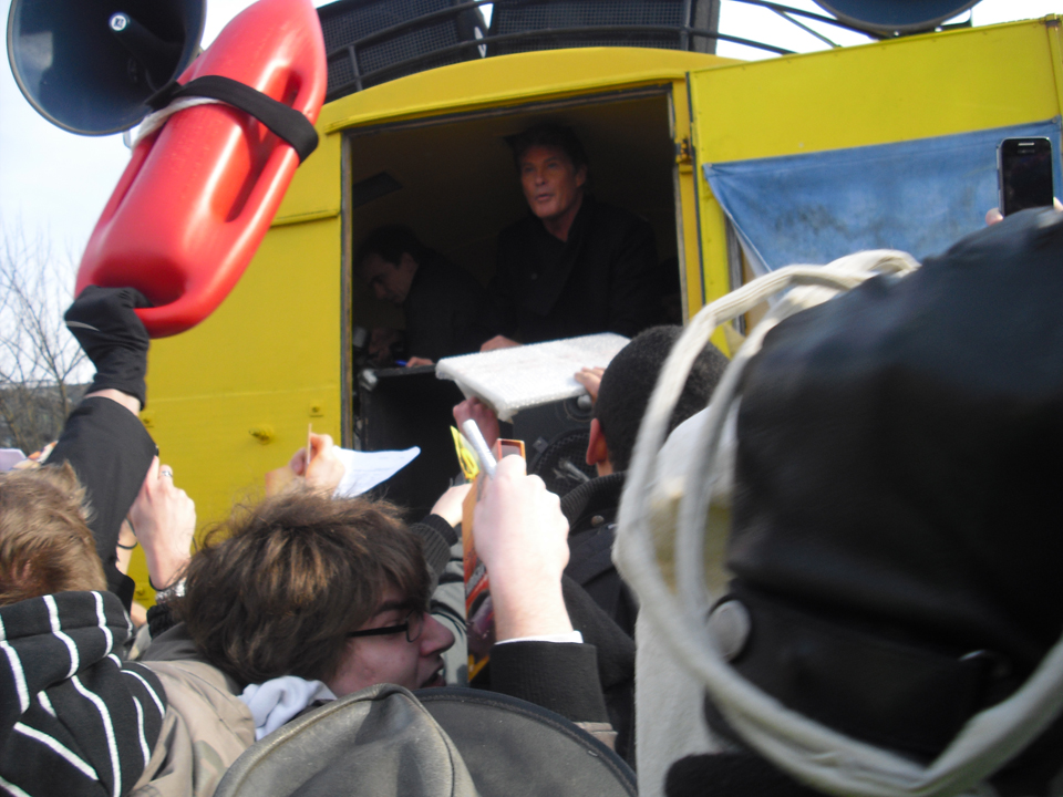 David Hasselhoff - Berlin - East Side Gallery