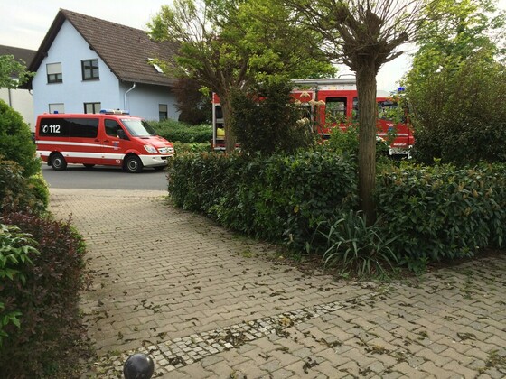 Feuerwehreinsatz - Nauheim - 2014 - Am Riel - Entenstraße