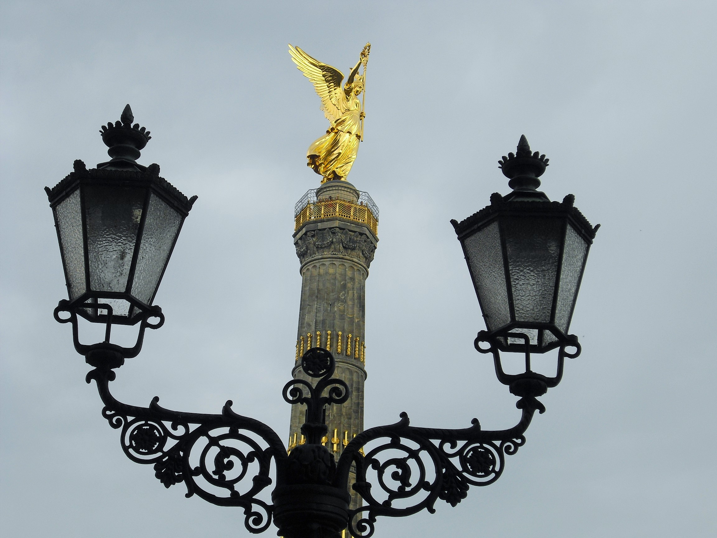 Siegesgöttin Viktoria - Siegessäule - Goldener Stern - Berlin