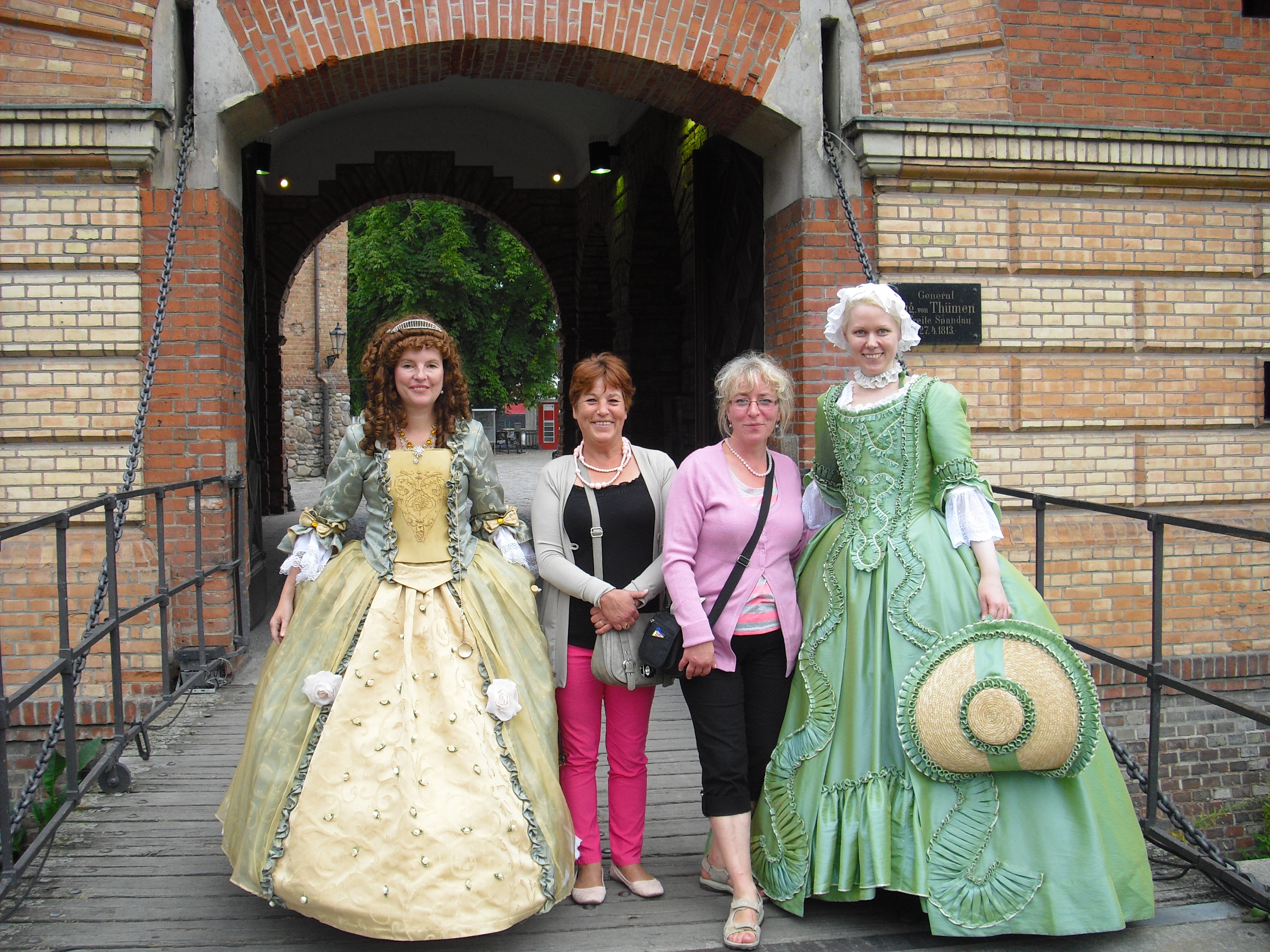 Zitadelle Spandau mit Schwester Basia und Bozena