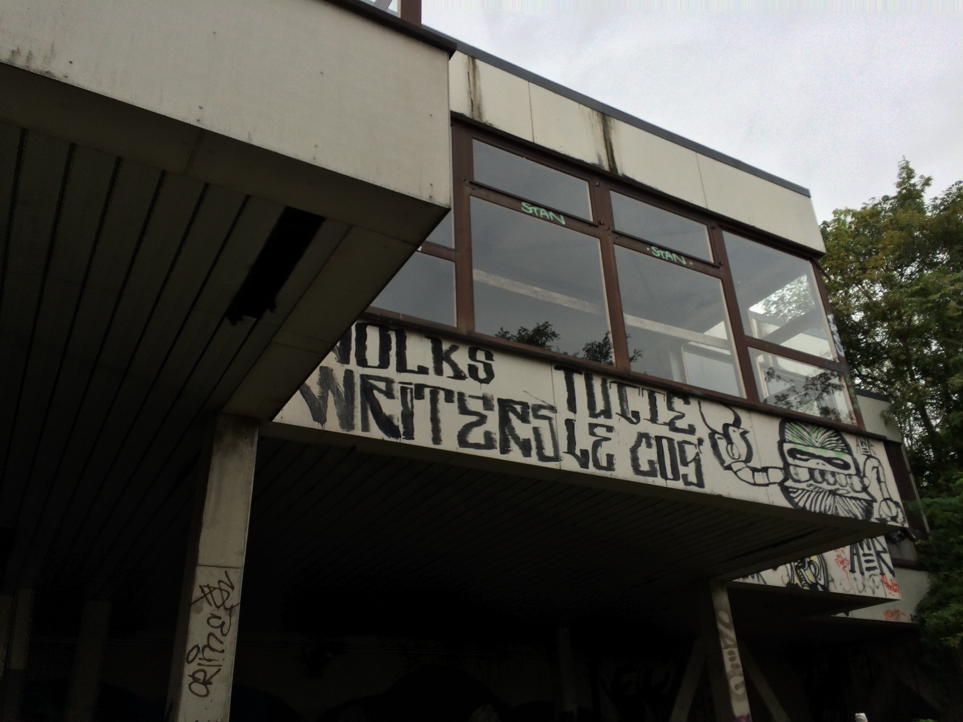 Berlin - Teufelsberg - Field Station - Kantine Geheimdienstmitarbeiter - Soldaten