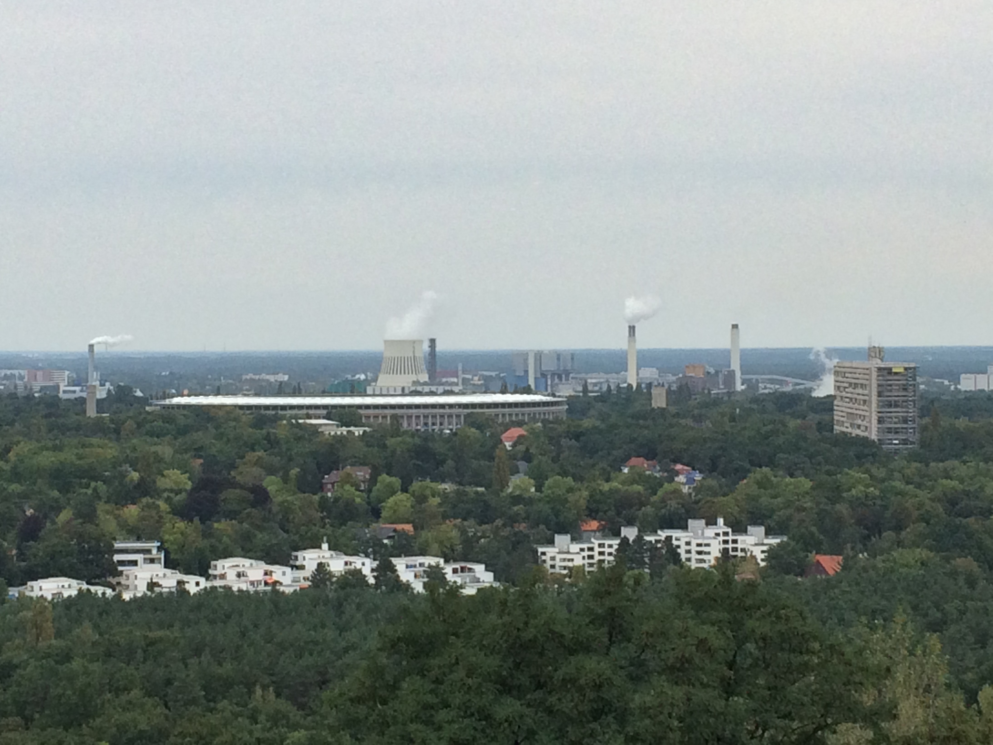 Berlin - Teufelsberg - Field Station - Olympiastadion - Olympic Stadium