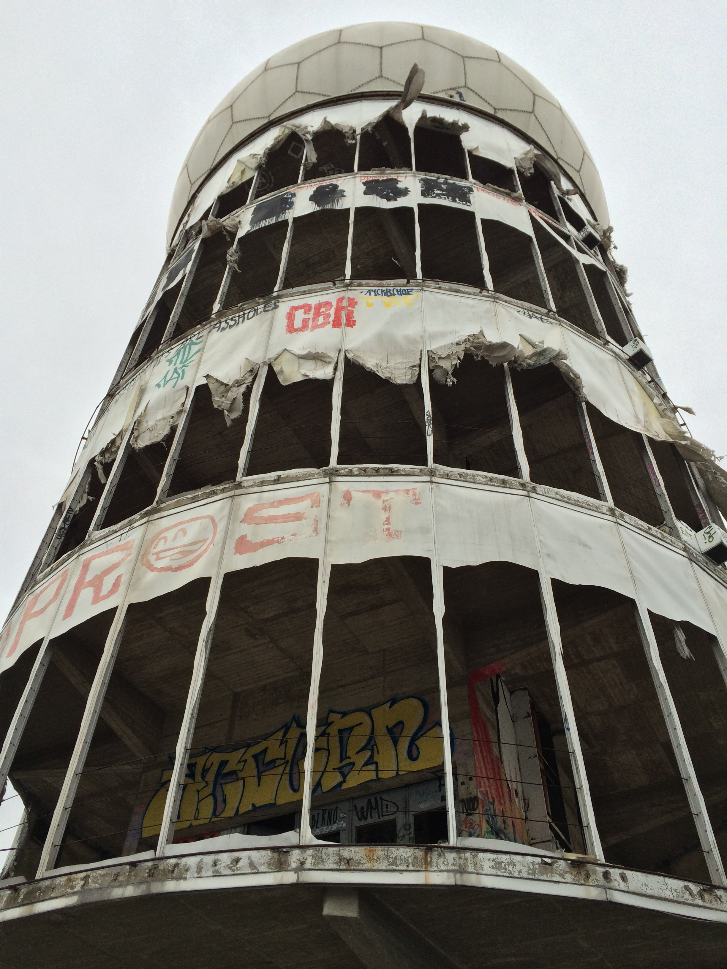 Berlin - Teufelsberg - Field Station - Horror Tower - Horror Turm