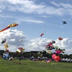 Riesendrachen Festival am Tempelhofer Feld - Berlin