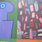 East Side Gallery - Berlin - Graffitis - Karikatur - Thierry Noir