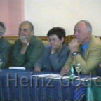 Klassentreffen 2001 Zentralschule Lehnin - Karl-Heinz, Dieter, Issy, Manfred