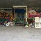 Berlin - Teufelsberg - Field Station - Kantinenlager - Graffitis - Canteen Warehouse