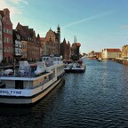 Gdańsk - An der Uferpromenade