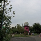 Berlin - Teufelsberg - Field Station - Radome Pink - Graffiti Car