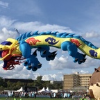 Riesendrachen Festival am Tempelhofer Feld - Berlin