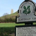 Glastonbury Tor - Schild - Sign