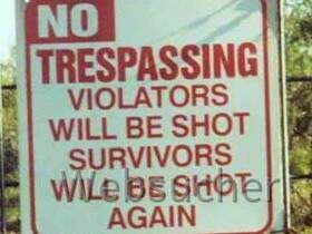 Trespassing-Violators