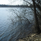 Hegbachsee Nauheim - Blick in Richtung Niederwaldsee Gross-Gerau