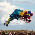 Riesendrachen Festival am Tempelhofer Feld - Berlin