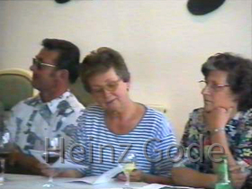 Klassentreffen 2001 Zentralschule Lehnin - Werner, Ingrid, Gerda