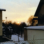 Wintersonne in Nauheim - 1983