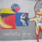 East Side Gallery - Berlin - Graffitis - Andy Weiss