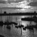 Royan 1940 - ROYAN - Le Port - Lever de Soleil