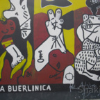 East Side Gallery - Berlin - Graffitis - La Buerlinica