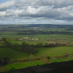 Glastonbury Tor - Tolle Aussicht vom Glostenbury Turm