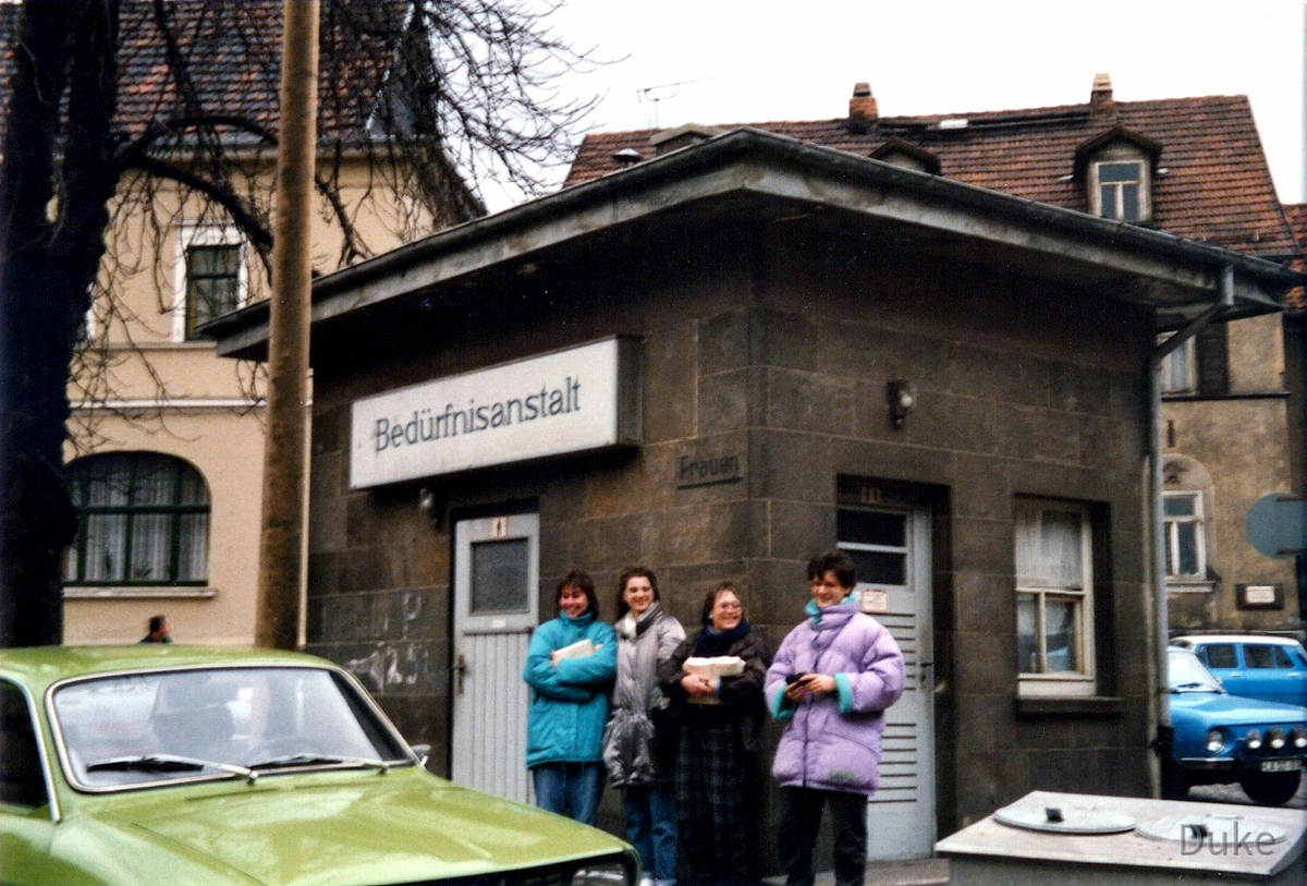 Ãffentliches ScheiÃhaus Ost-Berlin 1988 - Oberstufenfahrt Deutsch-Leistungskurs Fr. Mattke