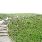 Avebury - Äußerer Steinkreis als Treppe