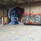 Berlin - Teufelsberg - Graffiti - Albert Schweitzer