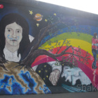 East Side Gallery - Berlin - Graffitis - Weltkugel - AKW