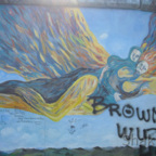 East Side Gallery - Berlin - Graffitis - Flammendes Paar