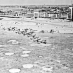 Zerstörter Flughafen München-Riem 07.06.1945 - 2. Weltkrieg - Destroyed Airport Munich-Riem - World War 2